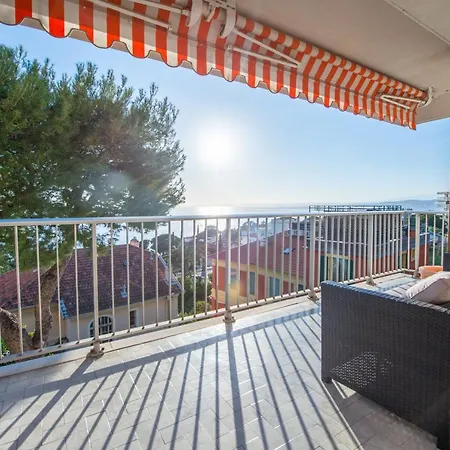 Prestige Mont Boron -terrace -sea View -2br Apartment Nice